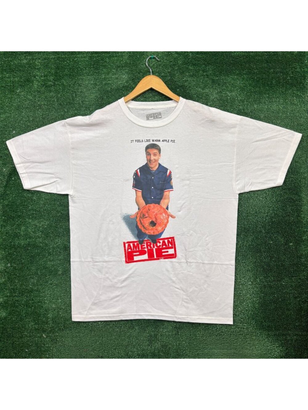 American Pie It Feels Like Warm Apple Pie T-Shirt Size Extra Large